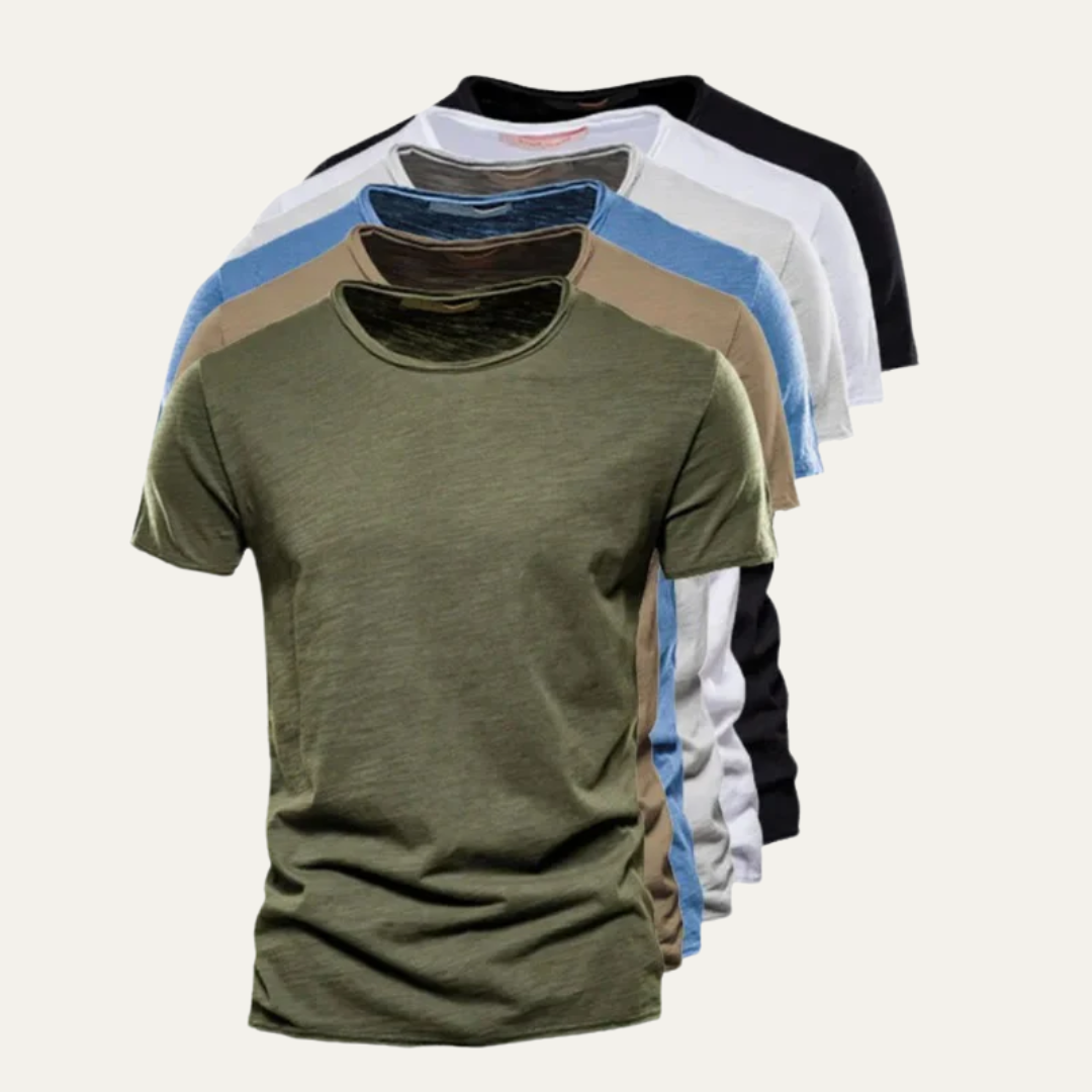 Slim Fit Crew Neck Graphic T Shirt