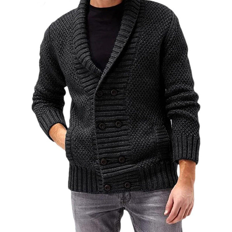 Soft Mens Cashmere Pocket Sweater