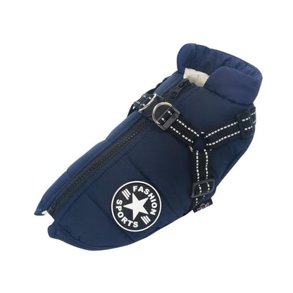 Warm Fleece Dog Jacket