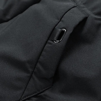 Warm Men's insulated Long Parka Winter Coat