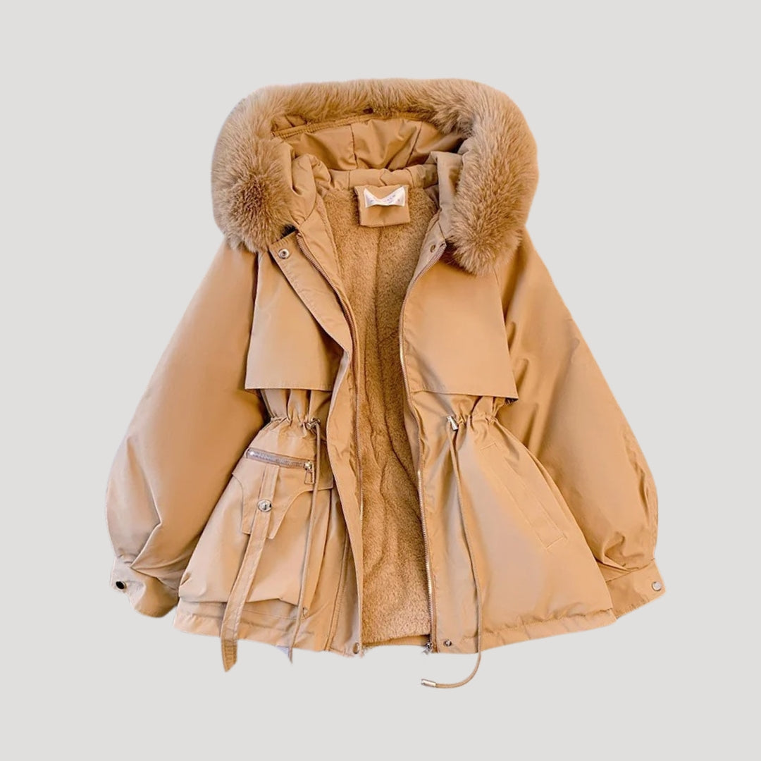Soft Faux Fur Women's Winter Parka Jacket - OutfitLondon