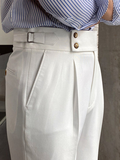 Men's Gurkha Pants Wool Tan