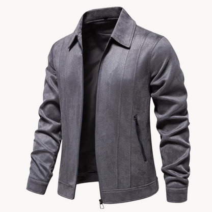Luxurious Brown Leather Jacket
