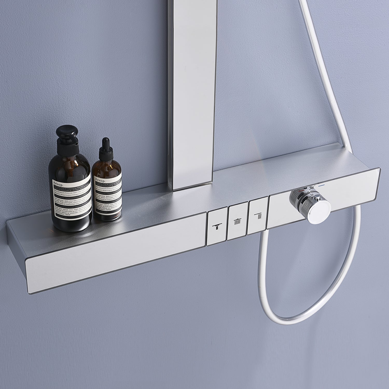 Premium Shower Set with Large Rain Showerhead - OutfitLondon