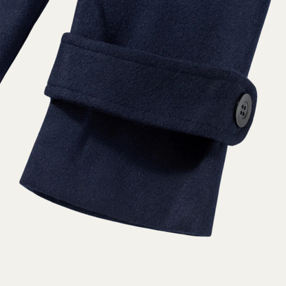 Classic Navy Mens Wool Pea Coat
