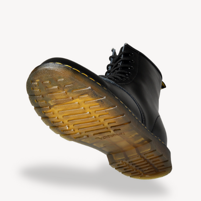 Tough Leather Military Boots - Waterproof Ankle Footwear