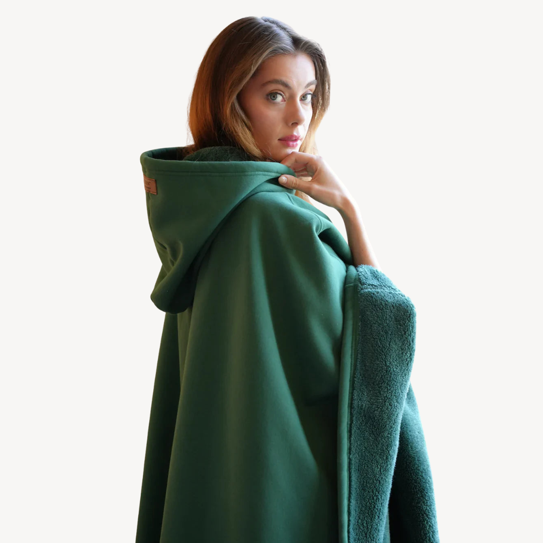 Soft Hooded Beach Towel Wrap