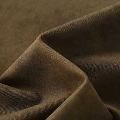 Rustic Brown Suede Men's Fleece Lined Jacket