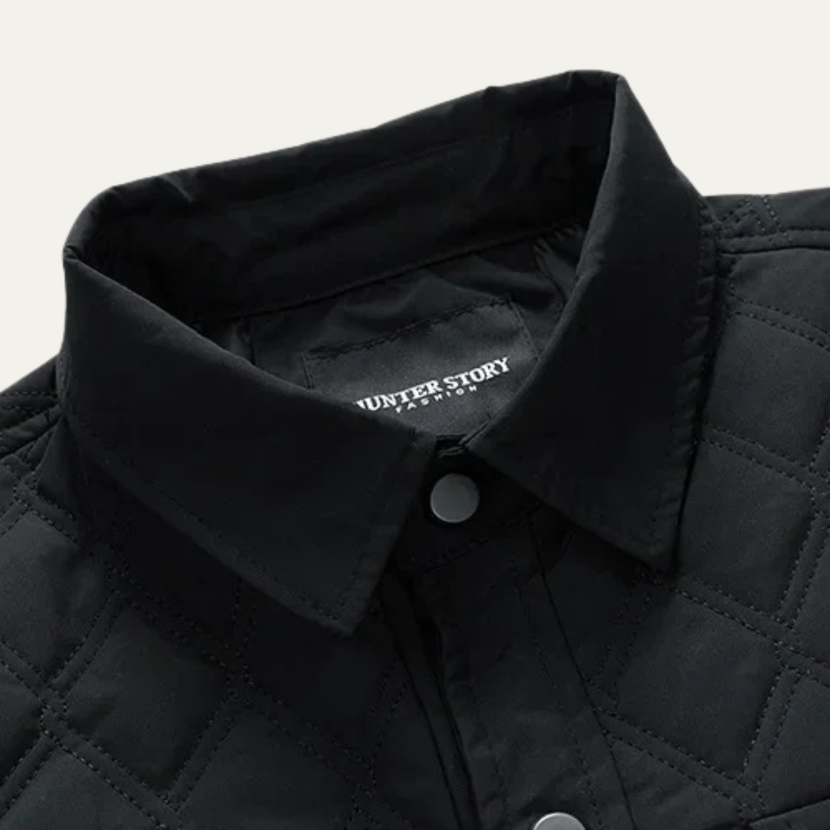 Comfortable Men's Quilted Water Resistant Jacket