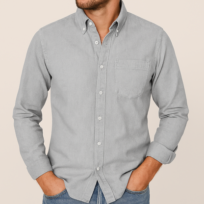 Comfortable Men's Casual Button Down Shirt