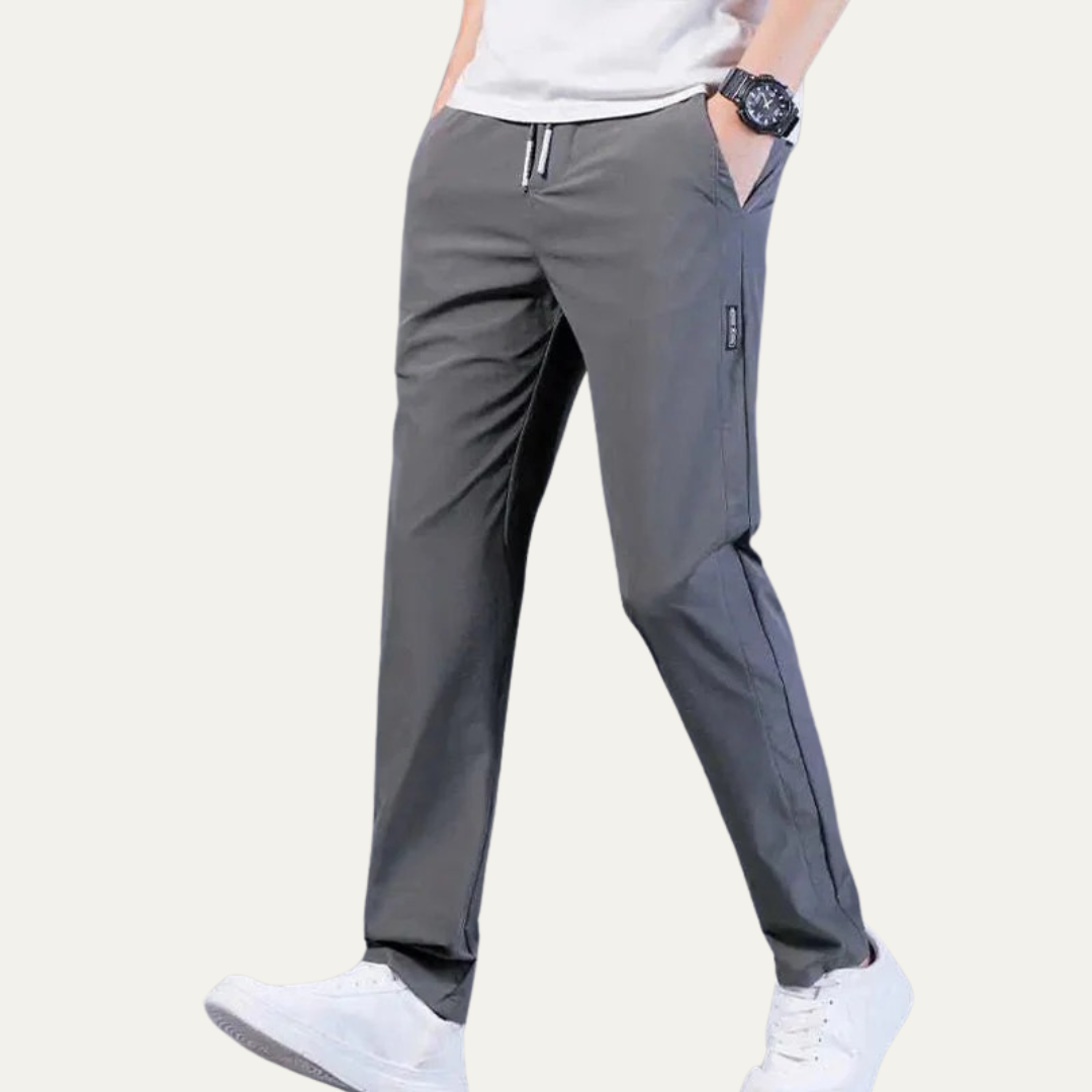 Men's Fit Jogger Pants with Drawstring Waist