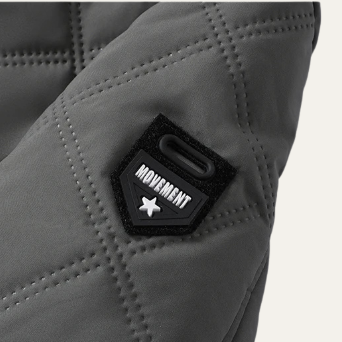 Warm Men's Fleece Lined Hooded Winter Parka Coat