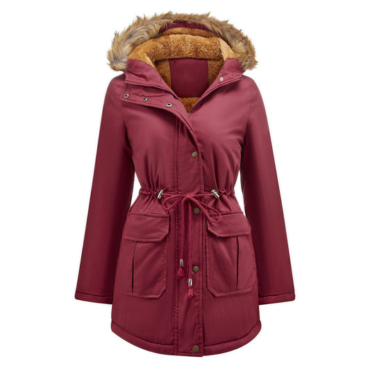 Cozy Waterproof Ladies Winter Parka Jacket - OutfitLondon