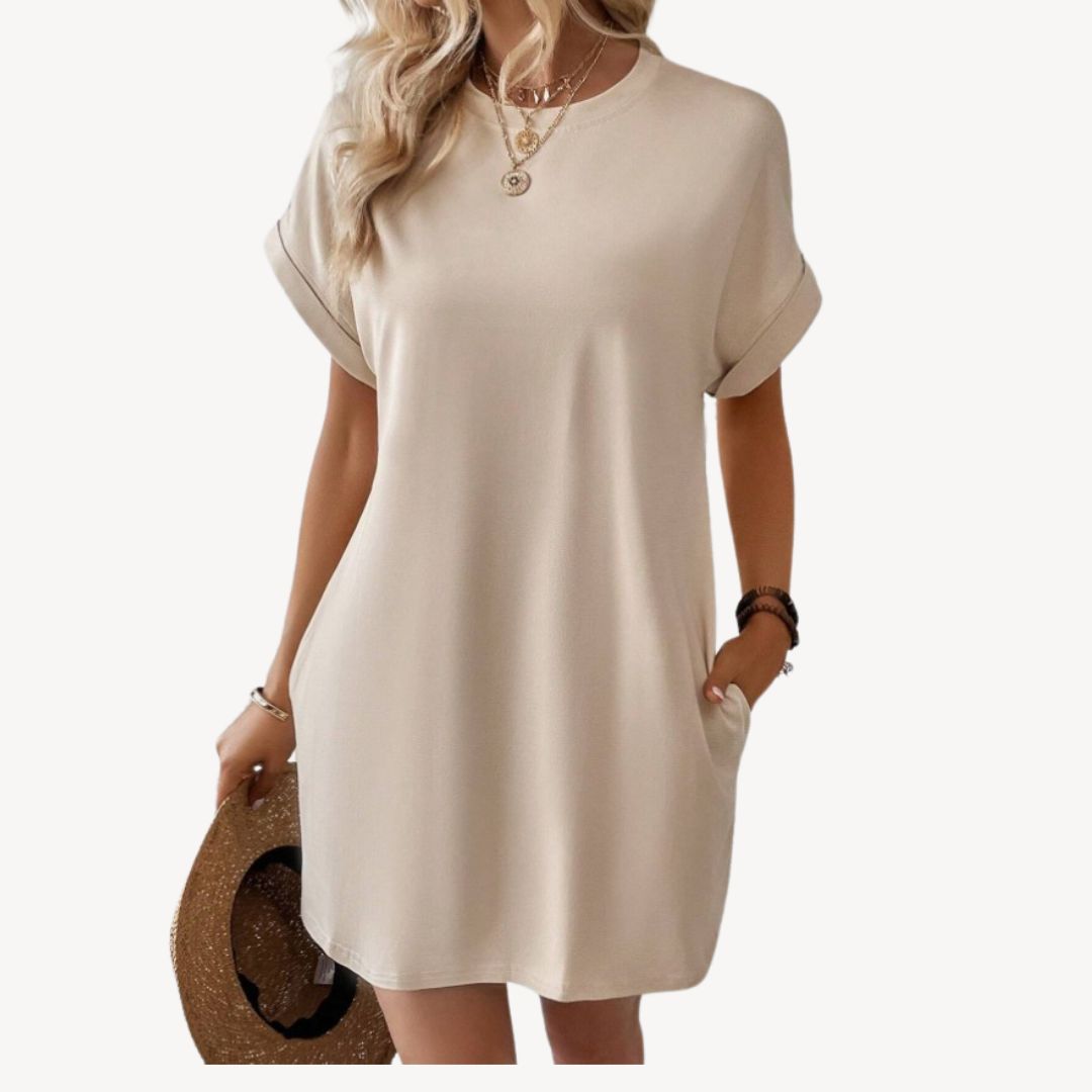 Relaxed Fit Women's T-Shirt Dress