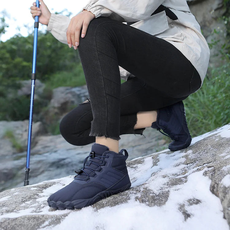 Warm Waterproof Hiking Boots for Men Women