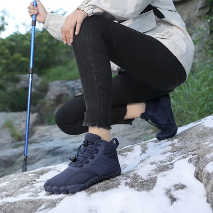 Warm Waterproof Hiking Boots for Men Women