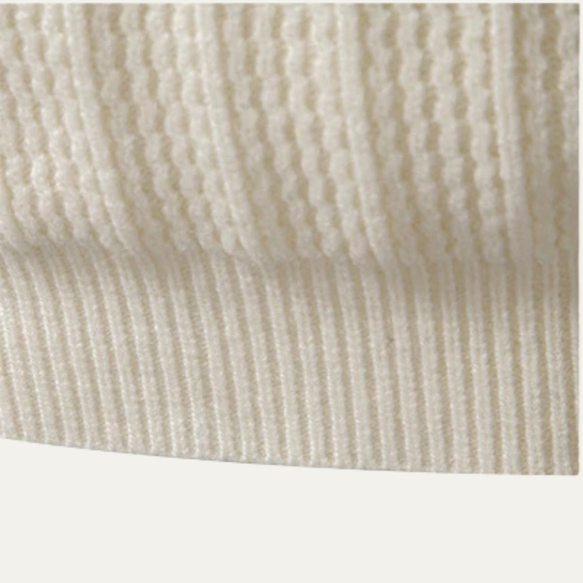 Warm Men's Knit Half Zip Winter Sweater