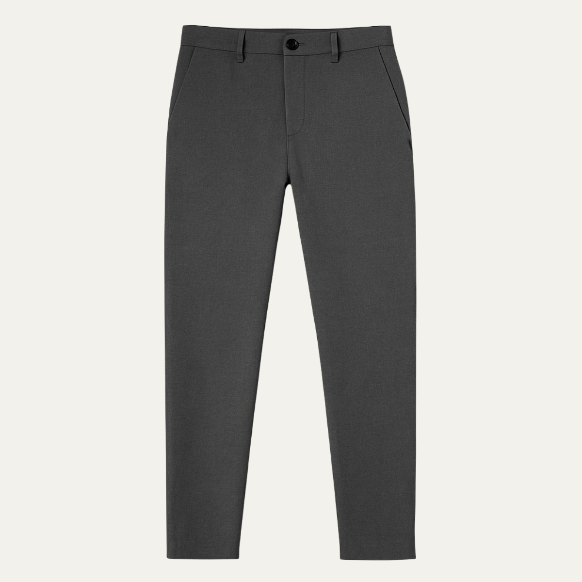 Timeless Grey Mens Classic Fit Chino Pants - OutfitLondon