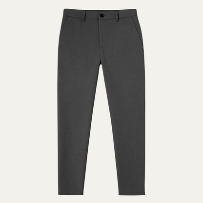 Timeless Grey Mens Classic Fit Chino Pants - OutfitLondon