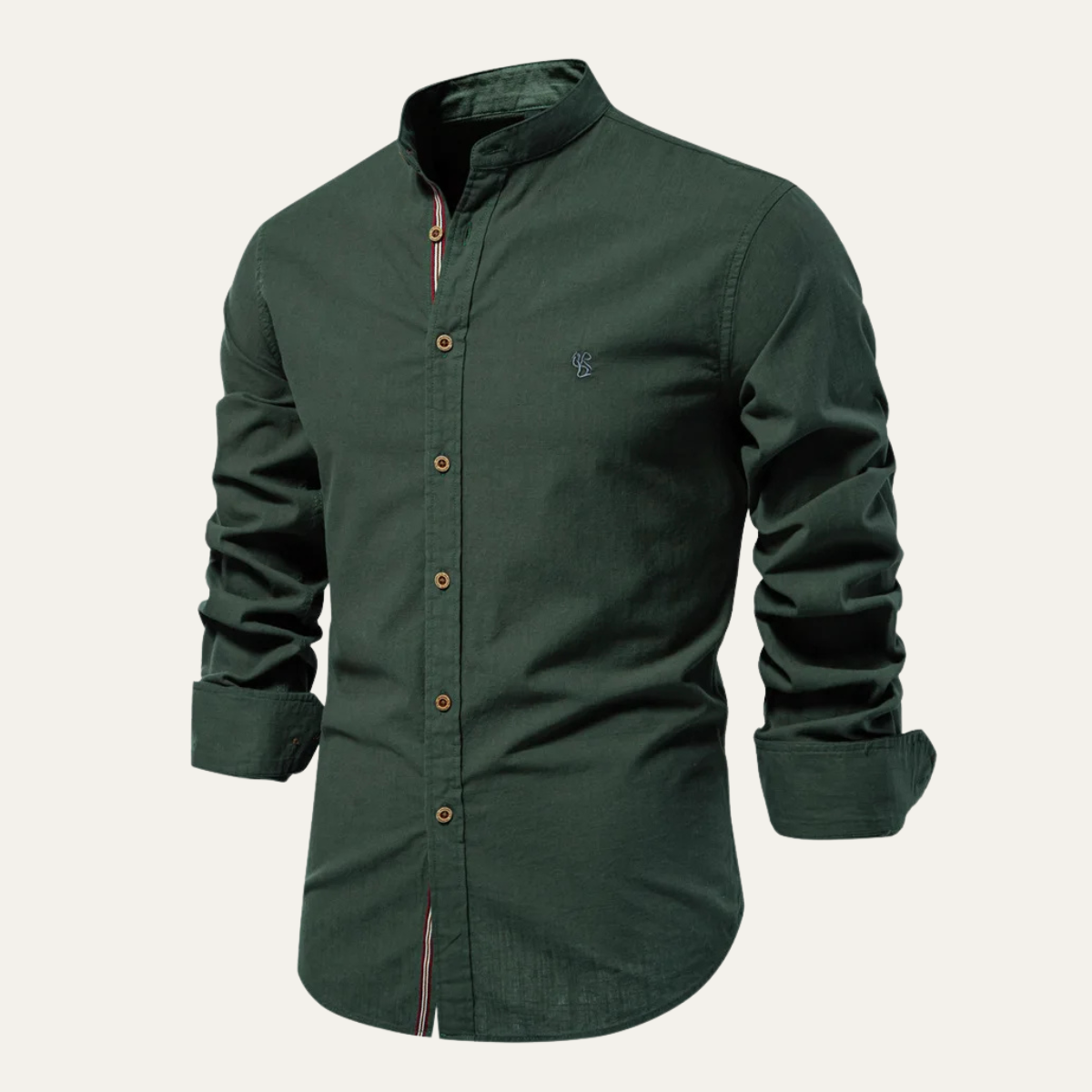 Relaxed Fit Men's Classic Button Down Shirt