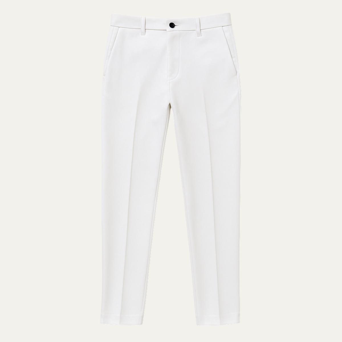 Classic Fit White Mens Chino Pants - OutfitLondon