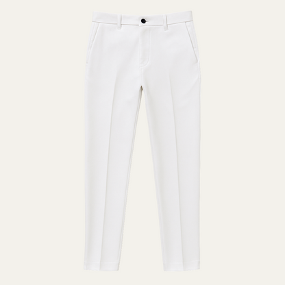 Classic Fit White Mens Chino Pants - OutfitLondon