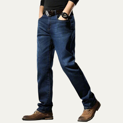 Regular Fit Straight Leg Jeans For Men - OutfitLondon