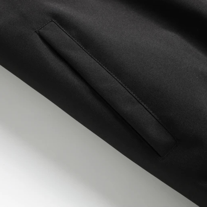 Comfortable Men's Cozy Hooded Bomber Jacket