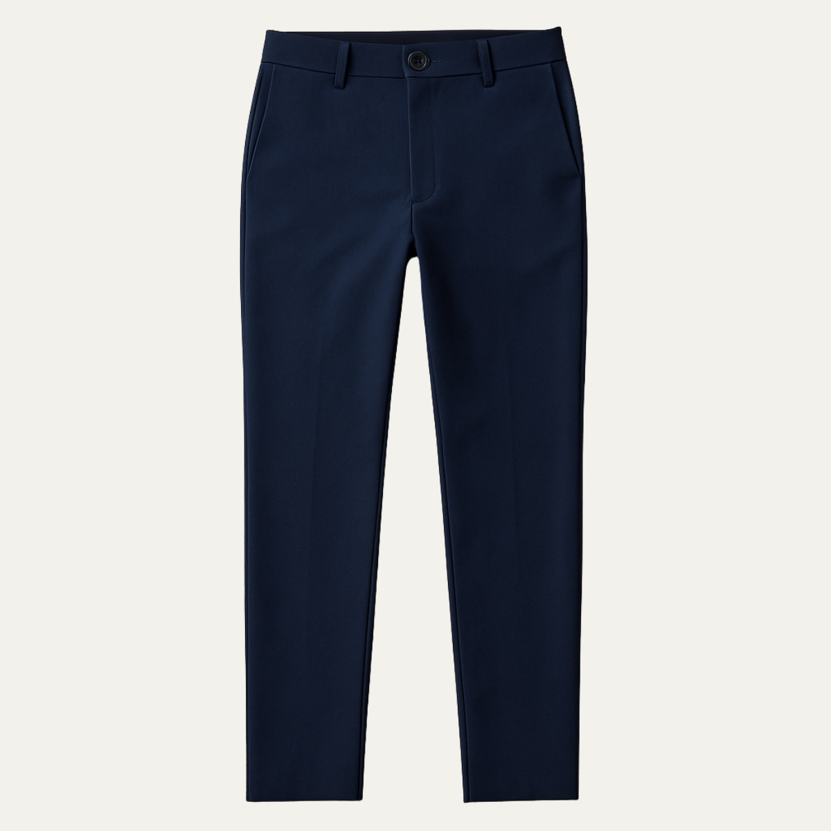 Classic Fit Navy Chino Pants For Men - OutfitLondon