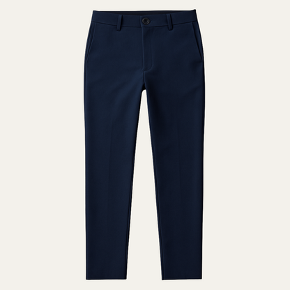 Classic Fit Navy Chino Pants For Men - OutfitLondon