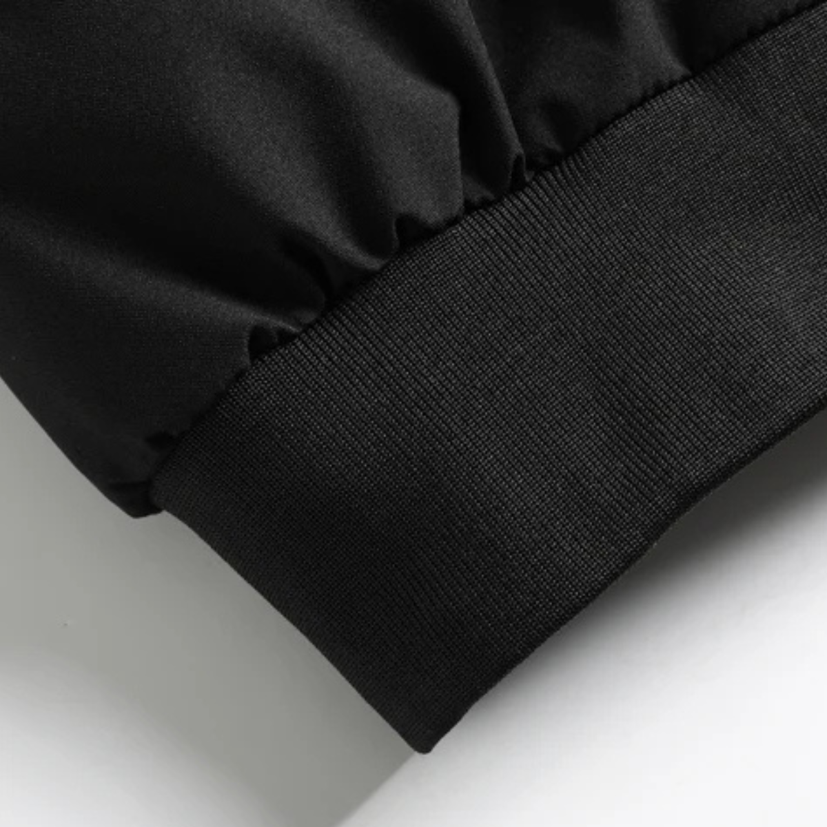 Comfortable Men's Cozy Hooded Bomber Jacket