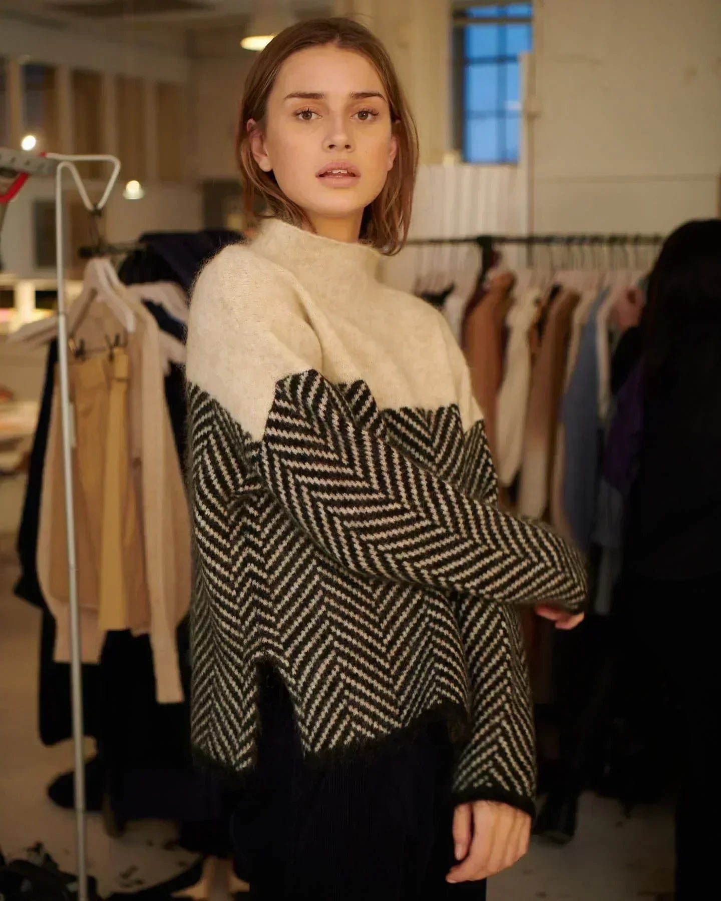 Premium Crew Neck Knit Sweater