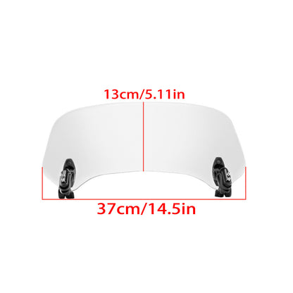 Motorcycle Windshield Extension