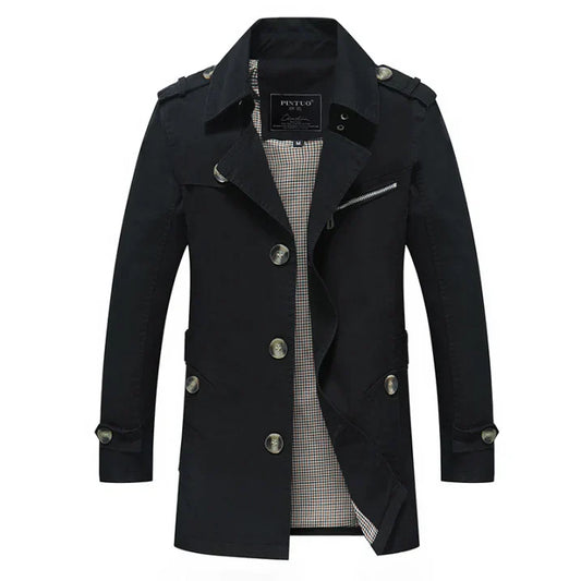 Men's Classic Water Repellent Coat - OutfitLondon