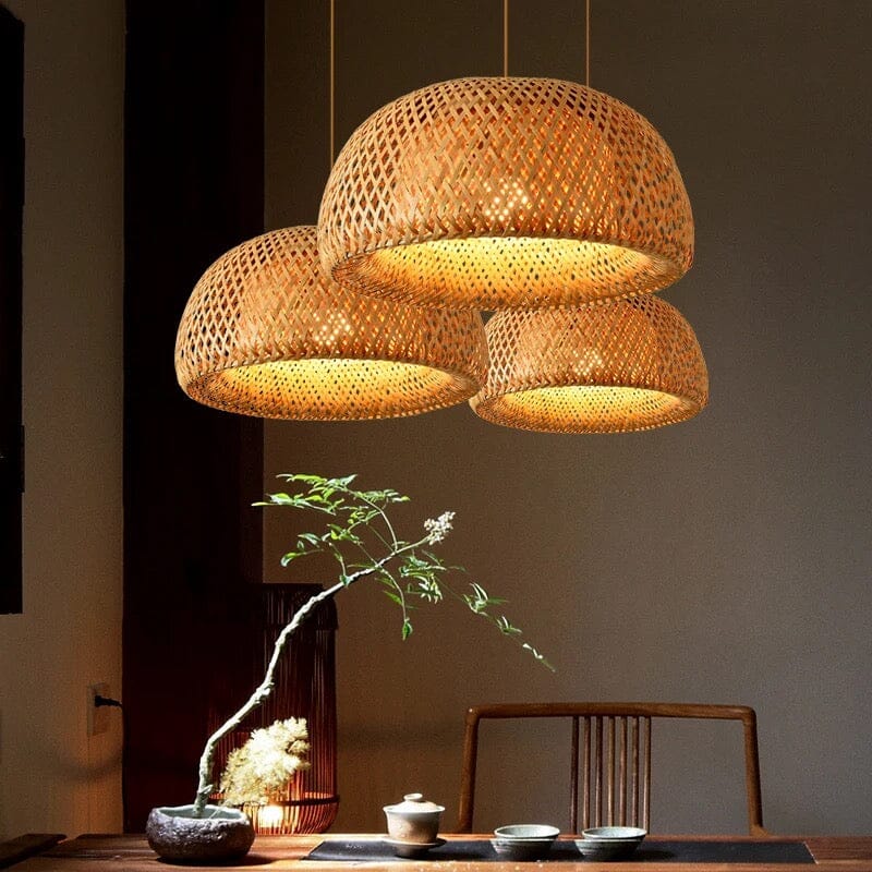 Eco Friendly Bamboo Pendant Lamp