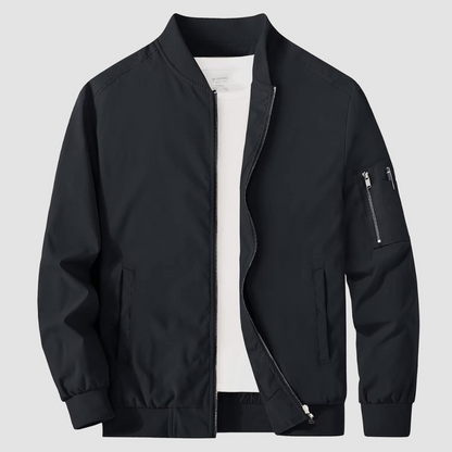 Slim Fit Mens Bomber Jacket Lightweight