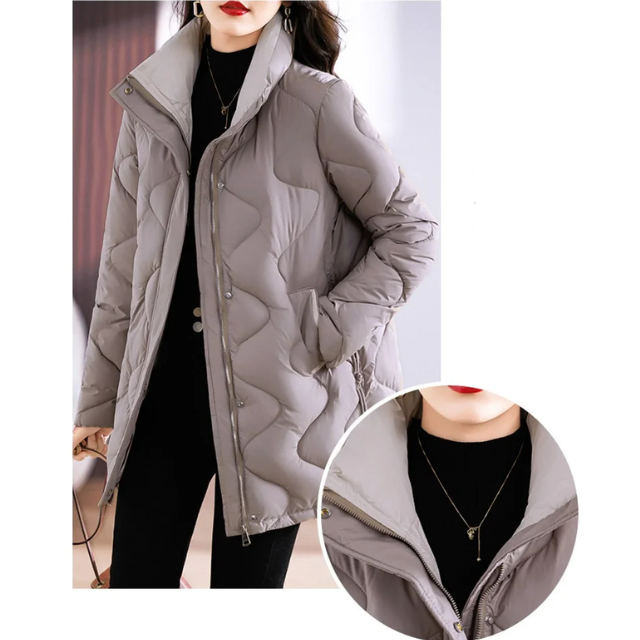 Cosy Insulated Ladies Winter Parka Coat