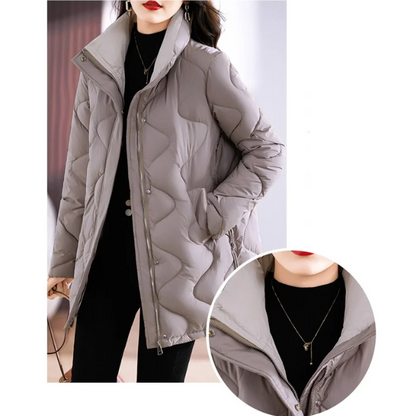Cosy Insulated Ladies Winter Parka Coat