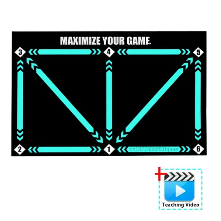 Pro Soccer Training Mat and Coaching Videos