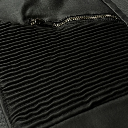 Vegan Leather Biker Pants for Women