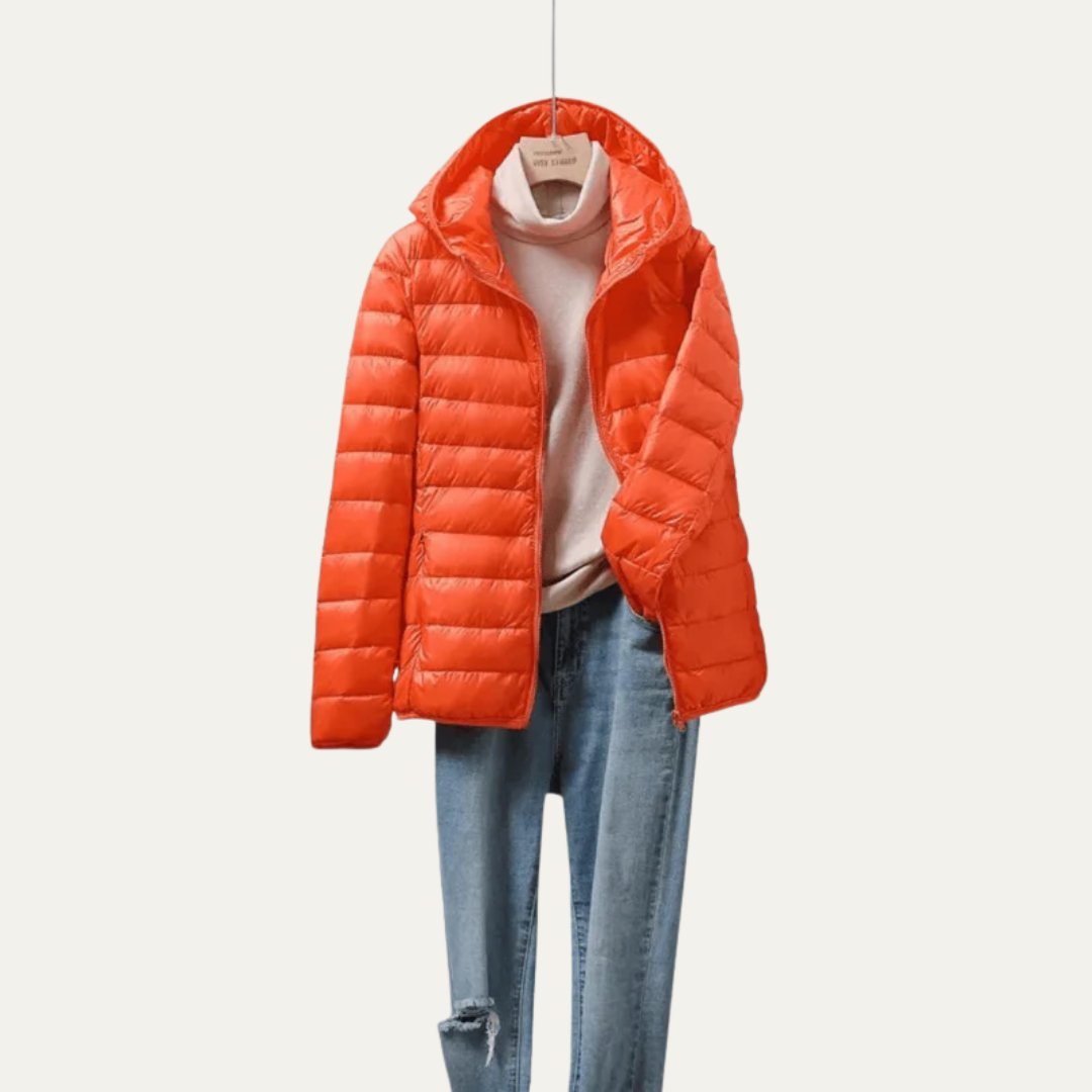 Waterproof Lightweight Women's Down Puffer Coat