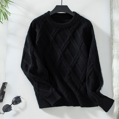Women's Diamond Knit Sweater