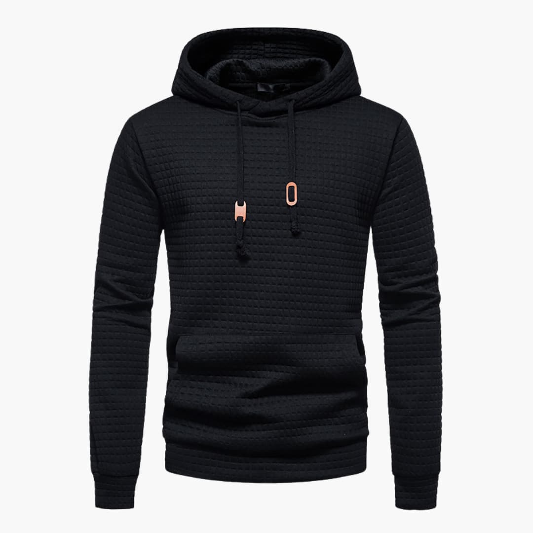 Cozy Mens Graphic Fleece Hoodie for Cold Weather