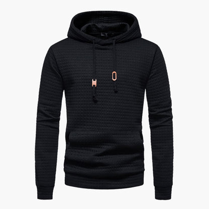 Cozy Mens Graphic Fleece Hoodie for Cold Weather - OutfitLondon