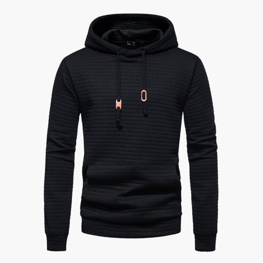 Cozy Mens Graphic Fleece Hoodie for Cold Weather - OutfitLondon