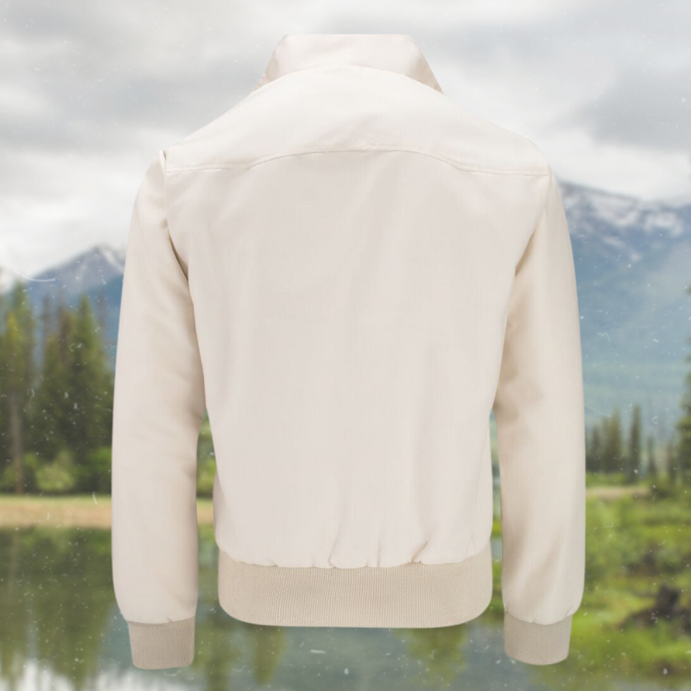 Men's Vintage Zip Up Bomber Jacket