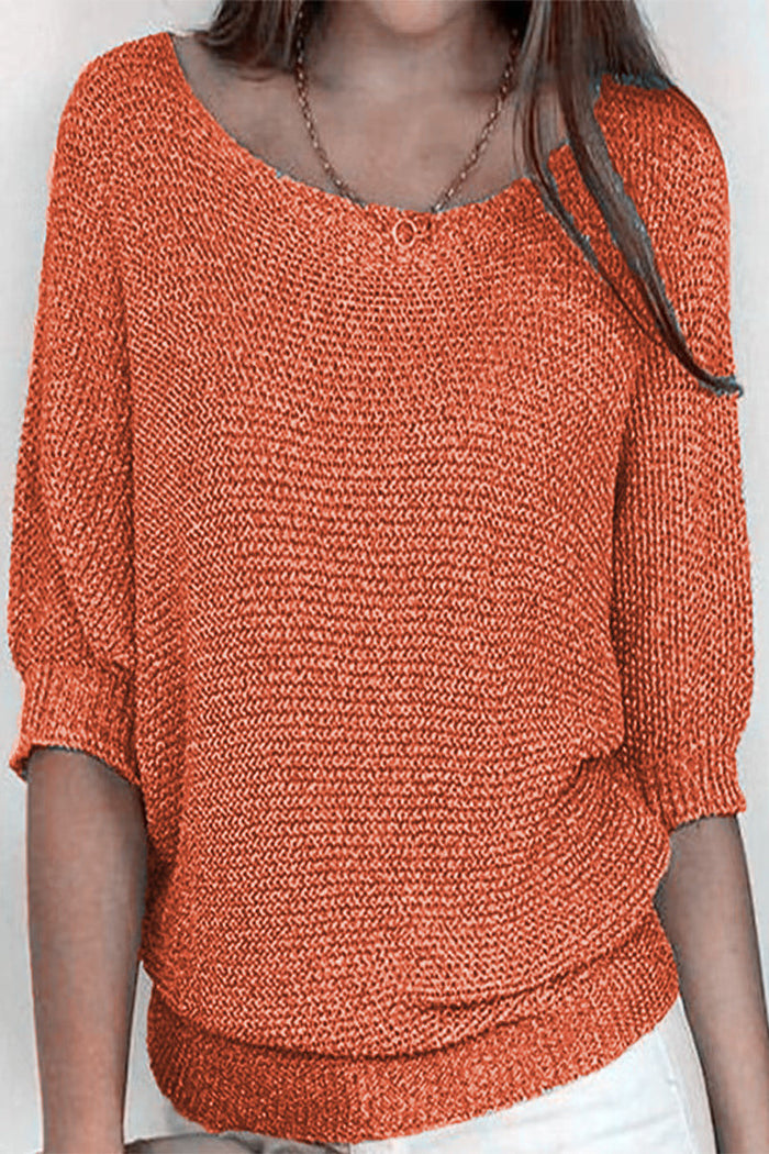 Relaxed Fit Women's Batwing Sweater