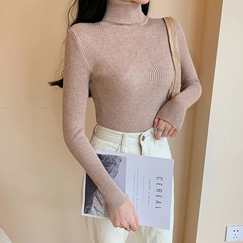Soft Warm Women's Crew Neck Winter Sweater
