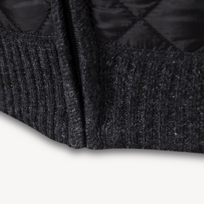 Insulated Mens Padded Coat - Warm Winter Jacket