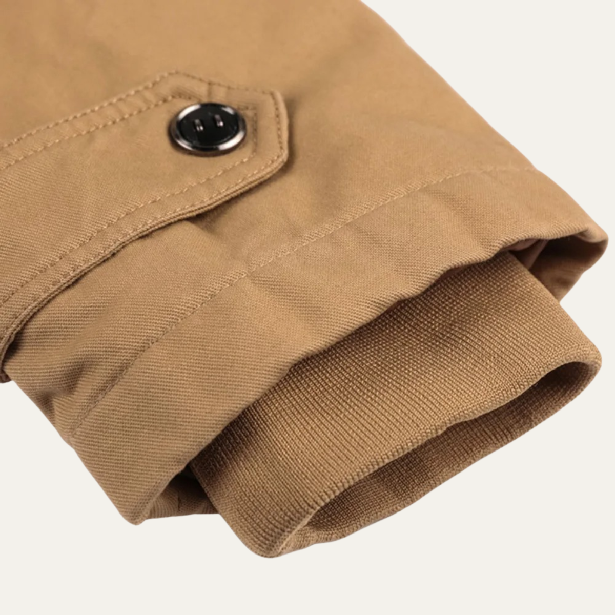 Warm Insulated Men's Cargo Winter Jacket